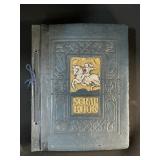 1930s B&W Tourist Photograph Scrapbook.