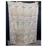 Vintage 1950s Roy Rogers Double R Bar Bedspread.