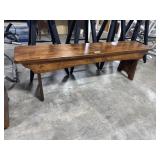 Farmhouse Style Bench.