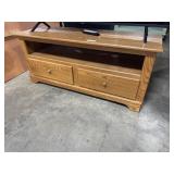 Grainy Oak Console Cabinet.