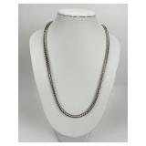Sterling Konstantino Braided Chain Necklace.