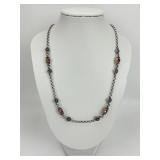 18KT Gold & Sterling Konstantino Necklace.
