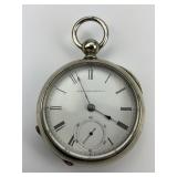 Elgnin Natï¿½l Watch Co Silveroid Pocket Watch.