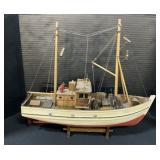 Model Fishing Boat.