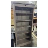 Rustic Farmhouse Style Pine Bookshelf.