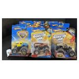 NOS Hot Wheels Monster Jam Trucks.