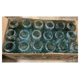 36 Blue Ball Mason Canning Jars.