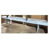 Pine Farmhouse Style Bench.
