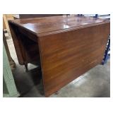 Vtg Cherry DropLeaf Table.
