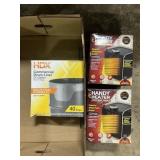 Commercial Drum Liner Trash Bags, Handy Heaters.
