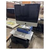 Apple Desktop Computer, Canon Printer.