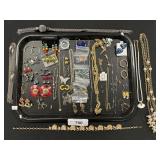 Costume Jewelry, Earrings & Necklaces.