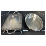 Silver Plated Electric Food Warmer, Serving Pan