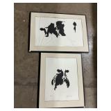 Signed & Numbered Joseph Hayes Cow Prints.