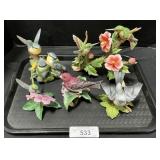 Lenox, Gorham, & Franklin Mint Porcelain Birds.