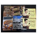 10 Metal Signs (Hot Rod, Garage, Lombardi).