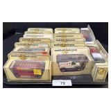 15 NOS Models Of Yesteryear Trucks.