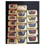 18 NOS Die Cast Cars, Lledo & Matchbox.