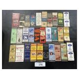 Vintage Local Advertising Match Books.