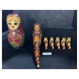 Lot Of Russian Nesting Dolls.