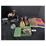 Cast Iron Coin Bank & Horse W/ Buggy, Souvenirs