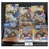 NOS Hot Wheels Monster Jam Trucks.
