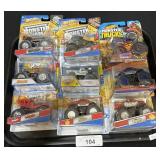 NOS Hot Wheels Monster Jam Trucks.