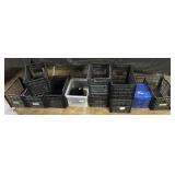 Cast Iron Caldron, Carry Crates, Organizer.