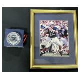Kerry Collins Autograph, NHL Stanley Cup Ice.