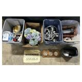 Power Strips, Barometer, Iron & Steamer.