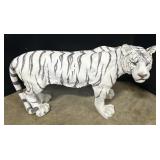 Life-Like Siberian Tiger Statue.