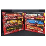6 Die Cast Racing Team Transporters.