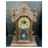 Gingerbread Mantel Clock.