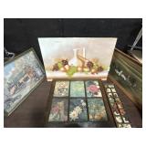 Art Prints & Signed Henry Oil Painting.