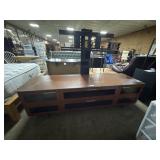 Rich Cherry Finish Media Console.