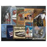 10 Metal Signs (Smith & Wesson, Patriotic).