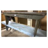 Pine Farmhouse Style Bench.