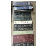 30 Rustic Wooden Decorative Signs.
