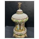 Carlotta Musical Carousel Cigarette Dispenser.