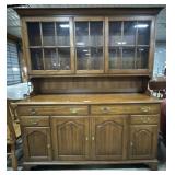Traditional Style Henkel Harris Cherry Hutch.;