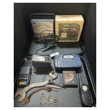 AC/DC Charger, Casio Label Maker, Tools.
