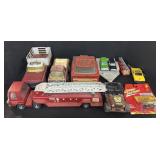 Nylint & Tonka Pressed Steel Die Cast Trucks.