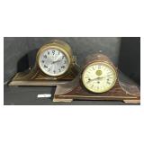 Gilbert & Tander Clockmakers Mantel Cocks,
