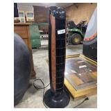Feature Comforts Oscillating Fan.