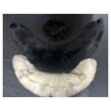 2 Vintage Fur Stole Shaw Scarfs.