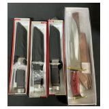 Battlefield Fighter Bowie Knives, Timber Rattler.