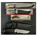 Bowie Knives, Timber Wolf, Ridge Runner.