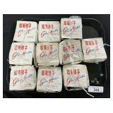 10 Boxes Of Cat Eyes Glass Marbles.