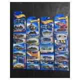 20 NOS Die Cast HotWheels Cars