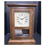 Country Lane Furniture Mantle Clock.